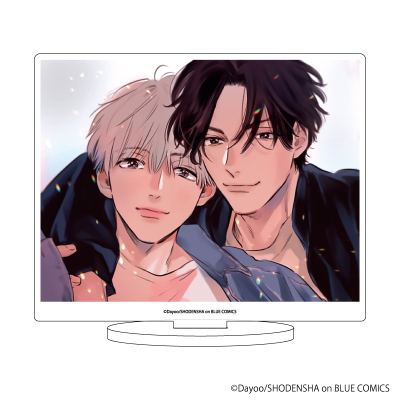 【グッズ-スタンドポップ】ダヨオ先生 キャラアクリルフィギュア 01 岸野慧介&才川雪文