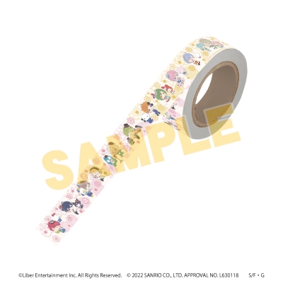 【グッズ-その他】A3!×Sanrio characters マスキングテープ 01 S&S