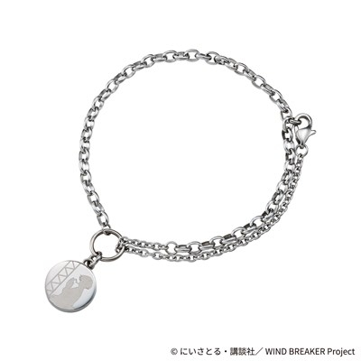 【グッズ-腕輪】WIND BREAKER 蘇枋隼飛 ステンレスブレスレット