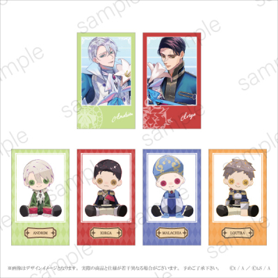 【グッズ-カード】【毒を喰らわば皿まで】 ミニイラストカードセット(6枚1セット) B 戸帳さわ氏ver. 【エテルノレシ】