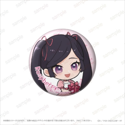【グッズ-バッチ】『コードギアス 奪還のロゼ』 おおきめ缶バッジ デフォルメver.<ラズベリー>【エテルノレシ】