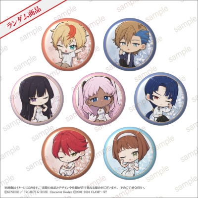 【グッズ-バッチ】【『コードギアス 奪還のロゼ』】 ランダム缶バッジ デフォルメver.<全7種>【エテルノレシ】