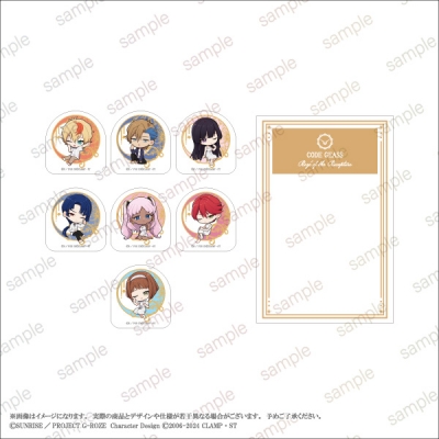 【グッズ-シール】【『コードギアス 奪還のロゼ』】 フレークシールセット(7絵柄各1枚入り)【エテルノレシ】