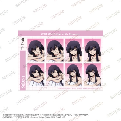【グッズ-ステッカー】【『コードギアス 奪還のロゼ』】 証明写真風ステッカー<サクヤ>【エテルノレシ】