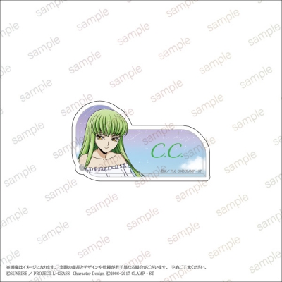 【グッズ-バッチ】【『コードギアス 反逆のルルーシュ』】 アクリルバッジ<C.C.>【エテルノレシ】