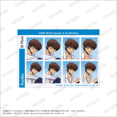 【グッズ-ステッカー】【『コードギアス 反逆のルルーシュ』】 証明写真風ステッカー<スザク>【エテルノレシ】