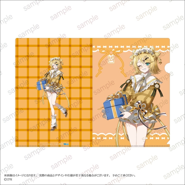 【グッズ-クリアファイル】【KAITO 20th Anniversary】 A4クリアファイル ニナハチ ver.<鏡音リン>【エテルノレシ】