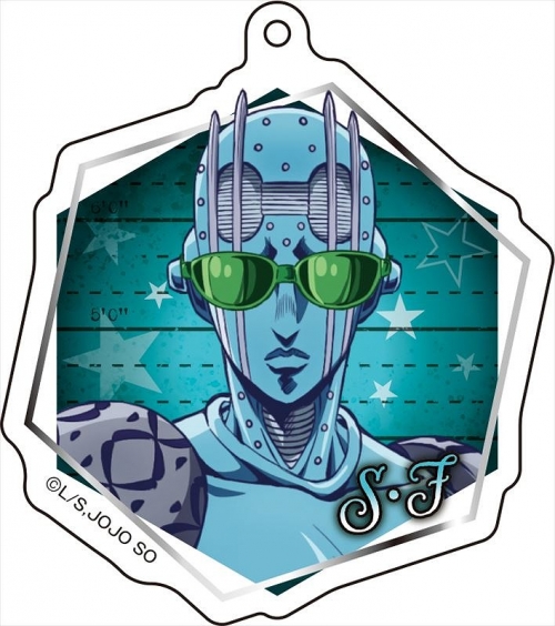 グッズ キーホルダー アニメ ジョジョの奇妙な冒険 ストーンオーシャン アクリルキーホルダー 8 S F アニメイト