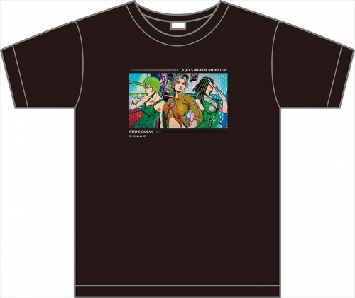 グッズ Tシャツ アニメ ジョジョの奇妙な冒険 ストーンオーシャン Tシャツ Opver Lサイズ アニメイト グッズ Tシャツ アニメ ジョジョの奇妙な冒険 ストーンオーシャン Tシャツ Opver Lサイズ アニメイト