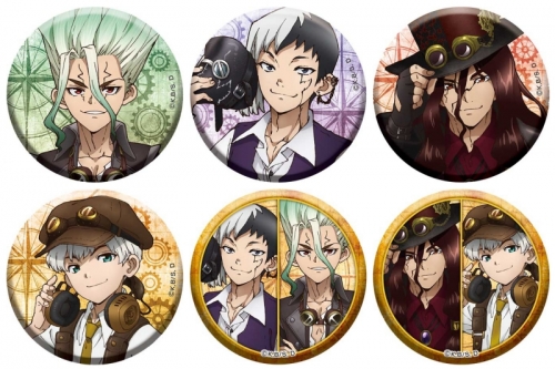 グッズ-バッチ】Dr.STONE 描き下ろし缶バッジコレクション | アニメイト