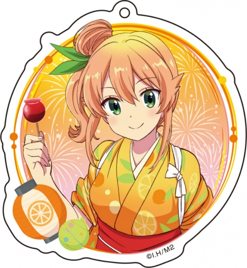 グッズ キーホルダー Tvアニメ まちカドまぞく 2丁目 描き下ろしアクリルキーホルダー お祭りver 4 陽夏木ミカン アニメイト