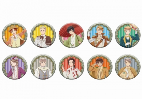 グッズ-バッチ】アニメ「ヘタリア World☆Stars」 トレーディング 描き 