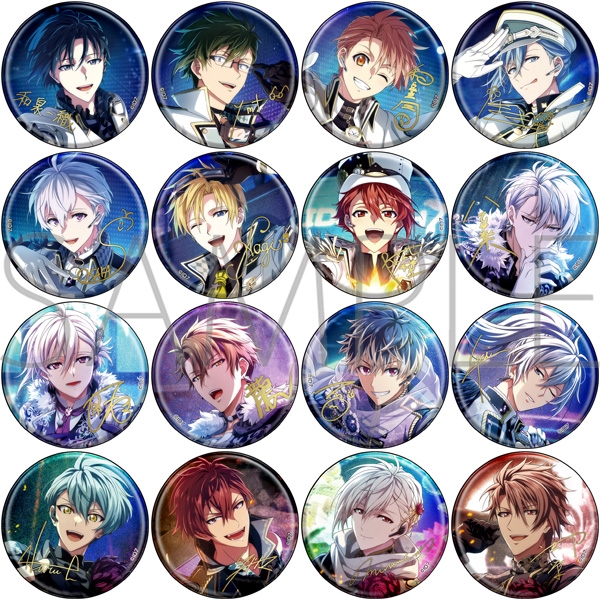 【グッズ-バッチ】アイドリッシュセブン 缶バッジコレクション BLACK or WHITE LIVE SHOWDOWN 2022