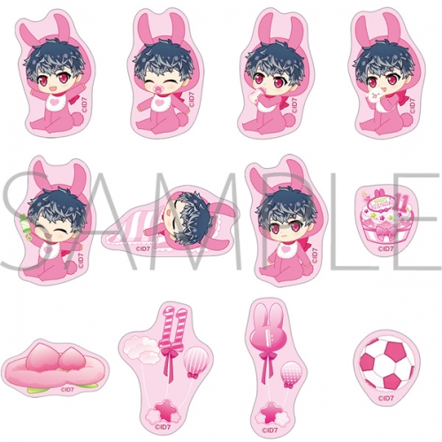 グッズ-シール】アイドリッシュセブン フレークシール ベビコミュ 百  