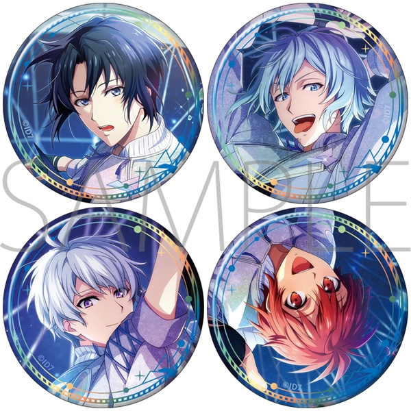 【グッズ-バッチ】アイドリッシュセブン 缶バッジセット グループ記念日2023 IDOLiSH7 A：和泉一織・四葉環・逢坂壮五・七瀬陸