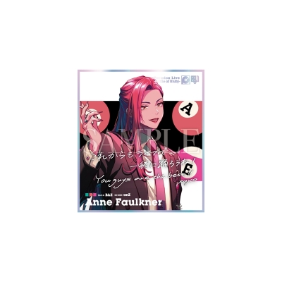 【グッズ-色紙】Paradox Live -Battle of Unity- 記念クリアミニ色紙 Ver.2(アン・フォークナー)【Drama 下载 ダウンロード Download 百度网盘 Mega MediaFire Mp3 CD 分享 感想 翻译先行販売】