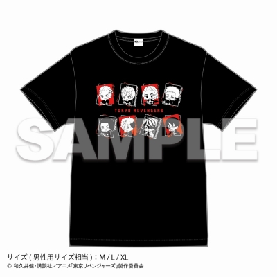 【グッズ-Tシャツ】東京リベンジャーズ TシャツM Glasses MINI