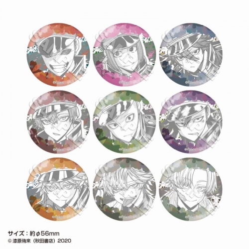 グッズ-バッチ】桃源暗鬼 トレーディングホログラム缶バッジvol.4 PACK 雷市 ホログラム缶バッジvol.4 140個