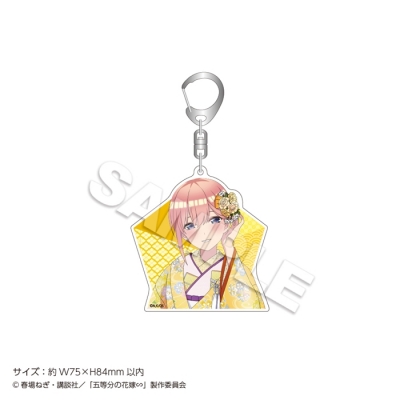 【グッズ-キーホルダー】五等分の花嫁∽ アクリルキーホルダー 色打掛 中野 一花