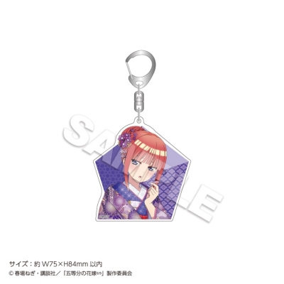 【グッズ-キーホルダー】五等分の花嫁∽ アクリルキーホルダー 色打掛 中野 二乃
