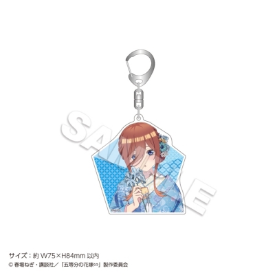 【グッズ-キーホルダー】五等分の花嫁∽ アクリルキーホルダー 色打掛 中野 三玖