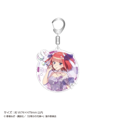 【グッズ-キーホルダー】五等分の花嫁∽ アクリルキーホルダー シャボン玉 中野 二乃
