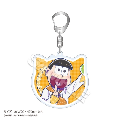 【グッズ-キーホルダー】おそ松さん アクリルキーホルダー 十四松