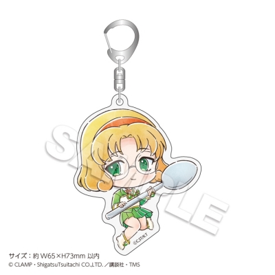 【グッズ-キーホルダー】TVアニメ『魔法騎士レイアース』 アクリルキーホルダーmini 鳳凰寺 風/スプーンver.