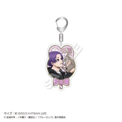 【グッズ-キーホルダー】TVアニメ『ブルーロック』 アクリルキーホルダー Rabbit 御影 玲王