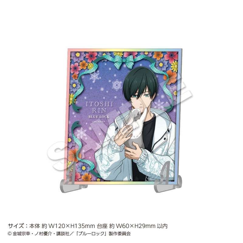 【グッズ-ボード】TVアニメ『ブルーロック』 アクリルラメアート Rabbit 糸師 凛