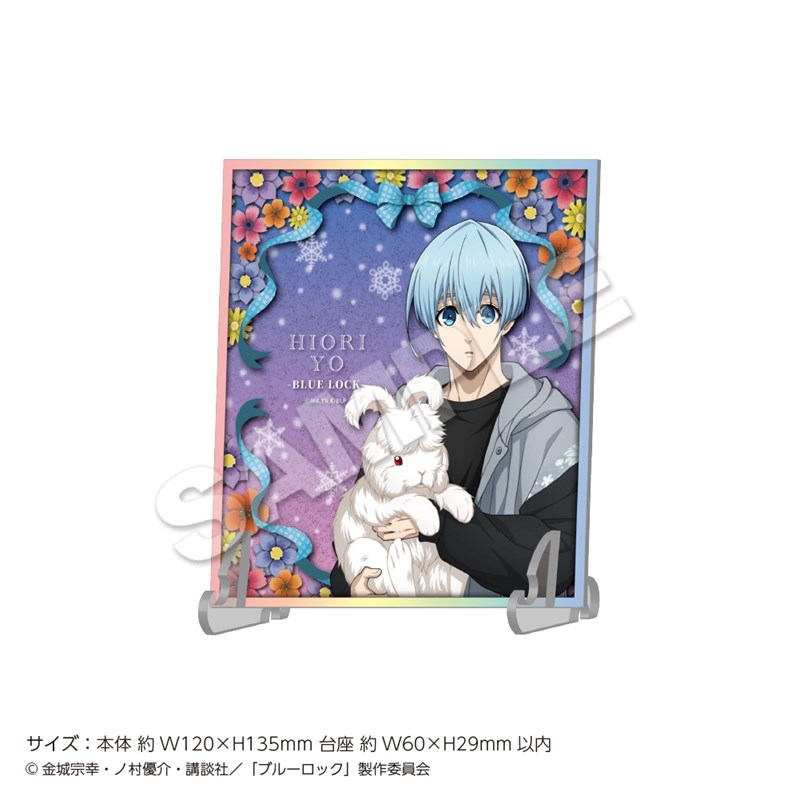 【グッズ-ボード】TVアニメ『ブルーロック』 アクリルラメアート Rabbit 氷織 羊