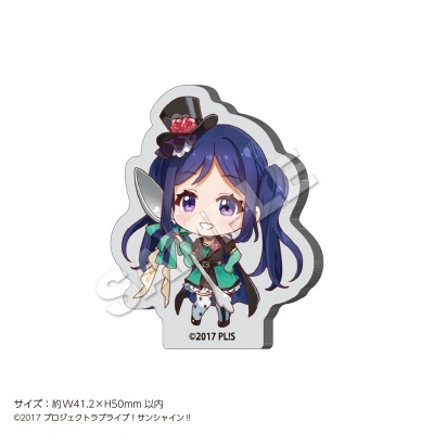 【グッズ-置きもの】ラブライブ!サンシャイン!! アクリルブロックマスコット 松浦果南
