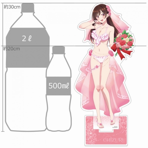グッズ-スタンドポップ】彼女、お借りします 特大アクリルスタンド 