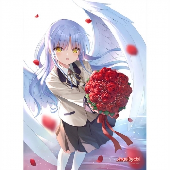 グッズ-タペストリー】Angel Beats! B2タペストリー かなで 薔薇 