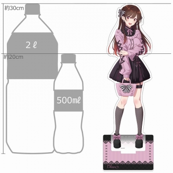 グッズ-スタンドポップ】彼女、お借りします 描き下ろし特大アクリル 