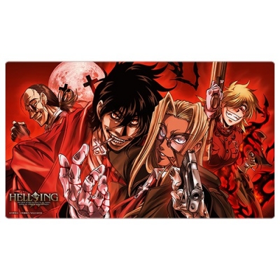 【グッズ-マット】HELLSING ラバーマット(アーカード&インテグラ&ウォルター&セラス)