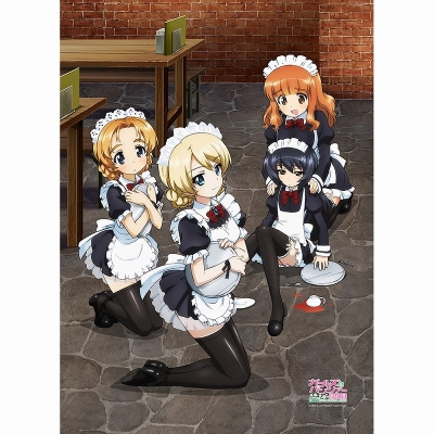 【グッズ-タペストリー】ガールズ&パンツァー 最終章 B2タペストリー(ダージリン&オレンジペコ&武部沙織&冷泉麻子)