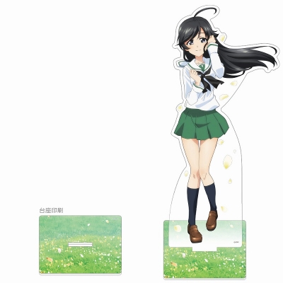 【グッズ-スタンドポップ】ガールズ&パンツァー 最終章 描き下ろし特大アクリルスタンド(五十鈴華/制服)