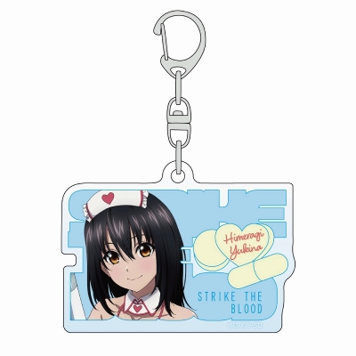 【グッズ-キーホルダー】ストライク・ザ・ブラッド 描き下ろしアクリルキーホルダー(雪菜/ナース水着)