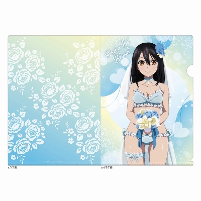 【グッズ-クリアファイル】ストライク・ザ・ブラッド クリアファイル(雪菜/ウエディング水着)