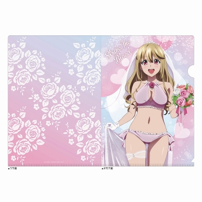 【グッズ-クリアファイル】ストライク・ザ・ブラッド クリアファイル(浅葱/ウエディング水着)