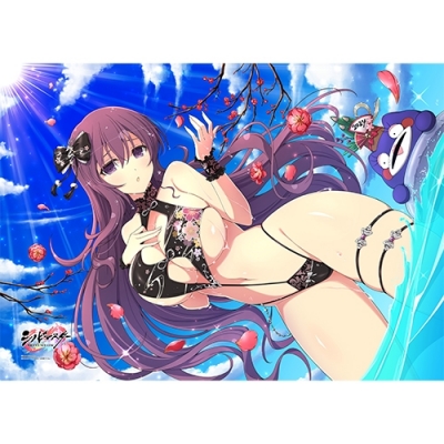 【グッズ-シーツ】シノビマスター 閃乱カグラ NEW LINK 掛け布団カバー(紫/盛・伝説双乳祭)