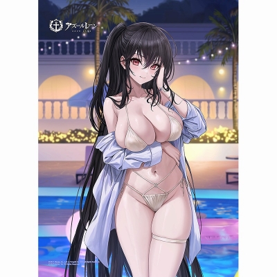 【グッズ-タペストリー】アズールレーン 描き下ろしB2タペストリー(大鳳/ナイトプール)