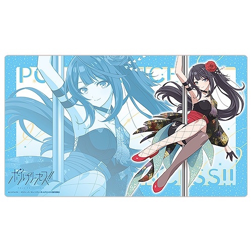 グッズ-マット】ポールプリンセス!! 描き下ろしラバーマット（蒼唯ノア 