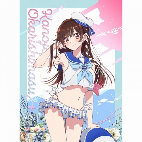 グッズ-タペストリー】彼女、お借りします 描き下ろしB2タペストリー 