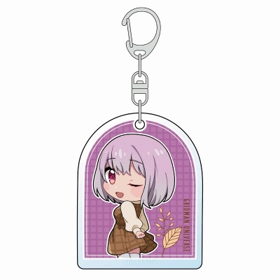 【グッズ-キーホルダー】グリッドマン ユニバース アクリルキーホルダー(新条アカネ/秋コーデ)