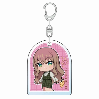 【グッズ-キーホルダー】グリッドマン ユニバース アクリルキーホルダー(南夢芽/秋コーデ)