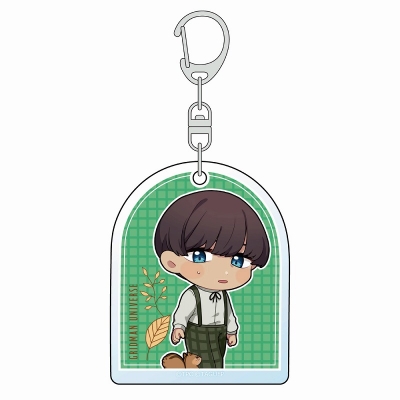 【グッズ-キーホルダー】グリッドマン ユニバース アクリルキーホルダー(山中暦/秋コーデ)