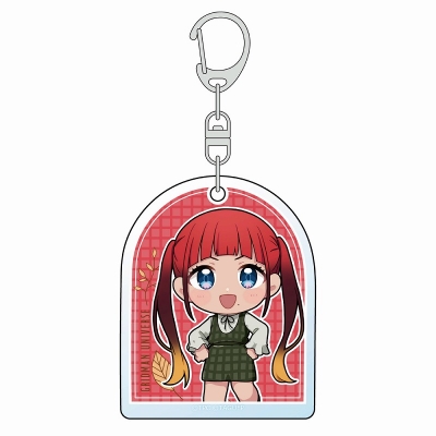 【グッズ-キーホルダー】グリッドマン ユニバース アクリルキーホルダー(飛鳥川ちせ/秋コーデ)
