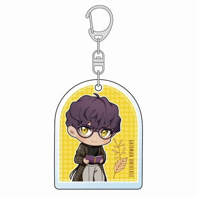 【グッズ-キーホルダー】グリッドマン ユニバース アクリルキーホルダー(ジュウガ/秋コーデ)